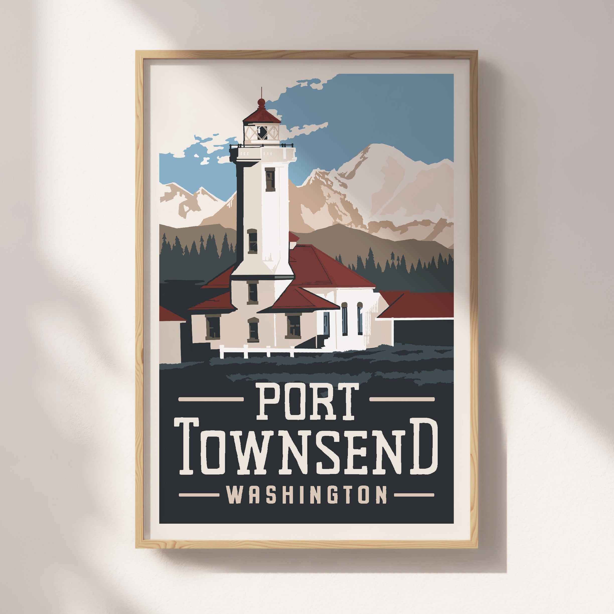 Nice Captain Travel Posters Beroemde Toeristische Sites Prints A3 Grootte Muur Art Home Decor (Danmark Kopenhagen