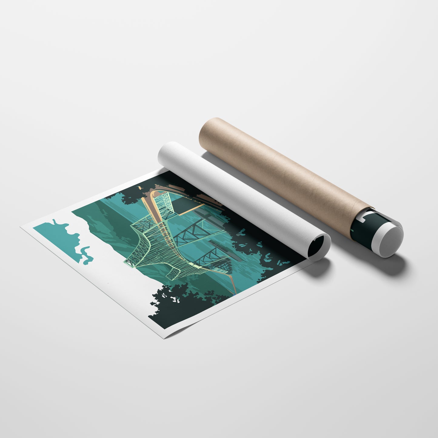 Astoria, Oregon Travel Poster