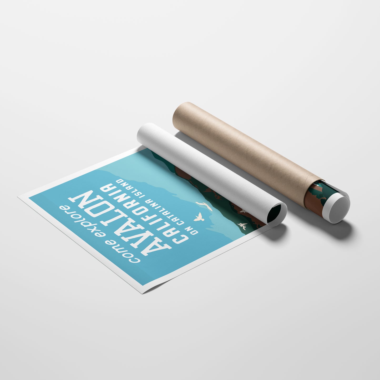 Avalon, California Travel Poster