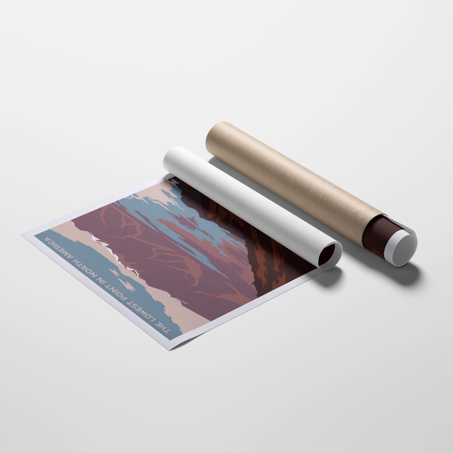Bad Water Basin, Death Valley Travel Poster