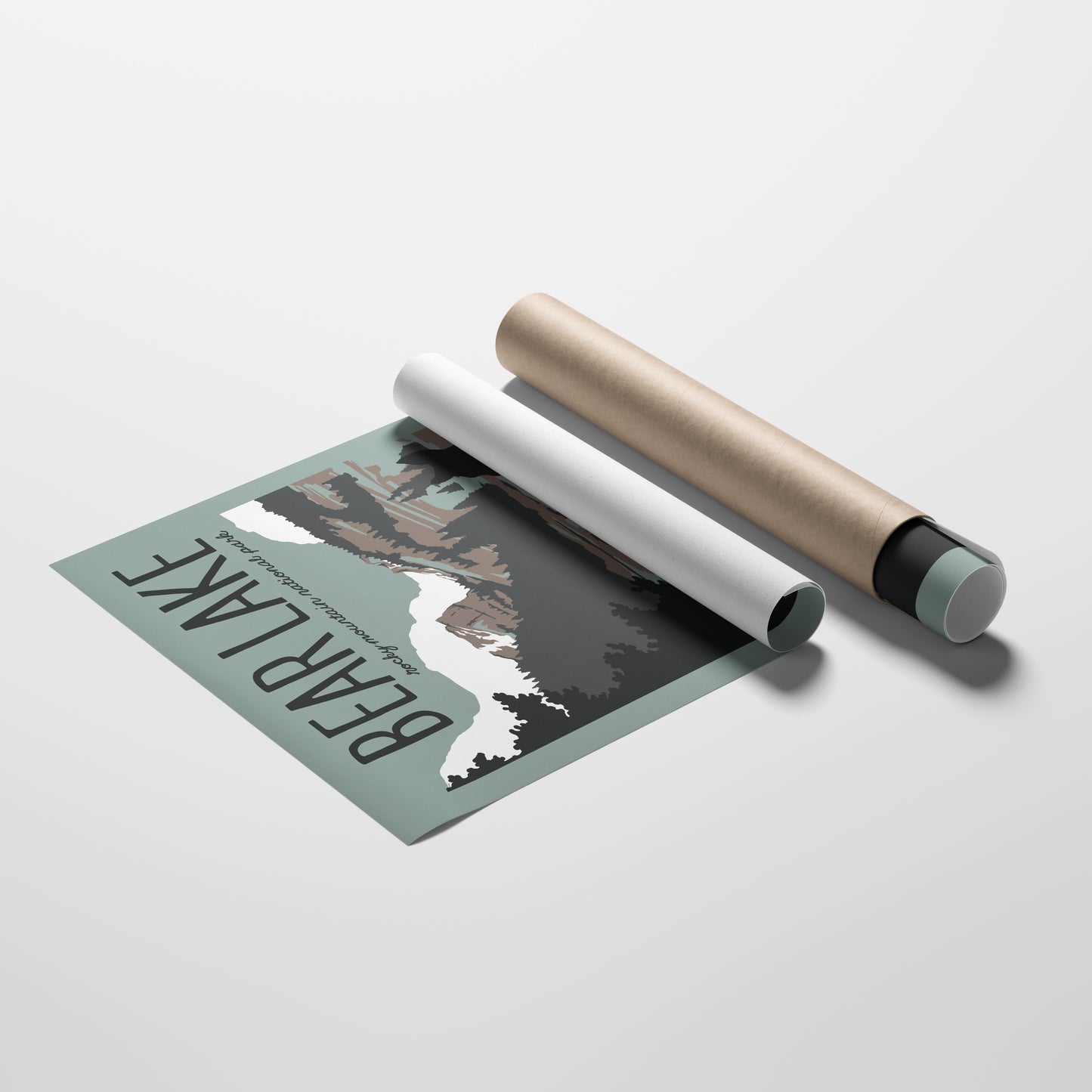 Bear Lake Travel Poster