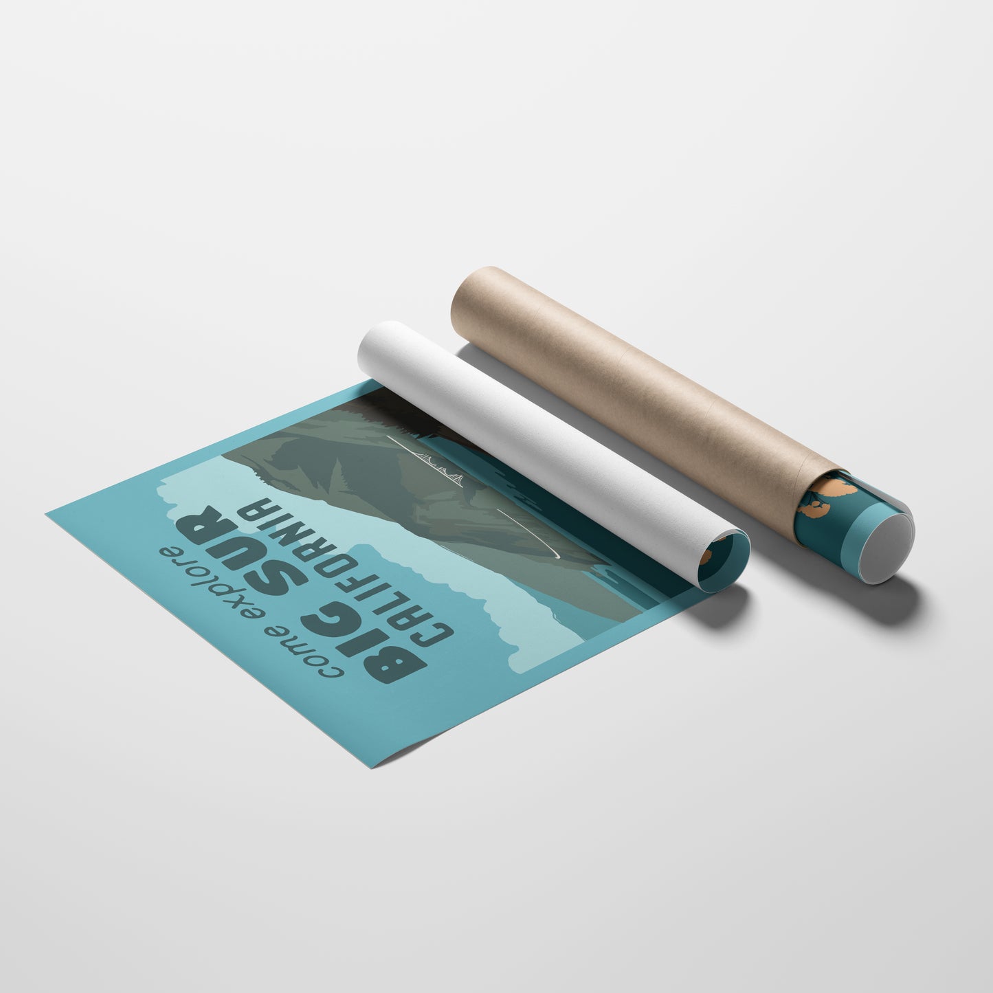 Big Sur, California Travel Poster