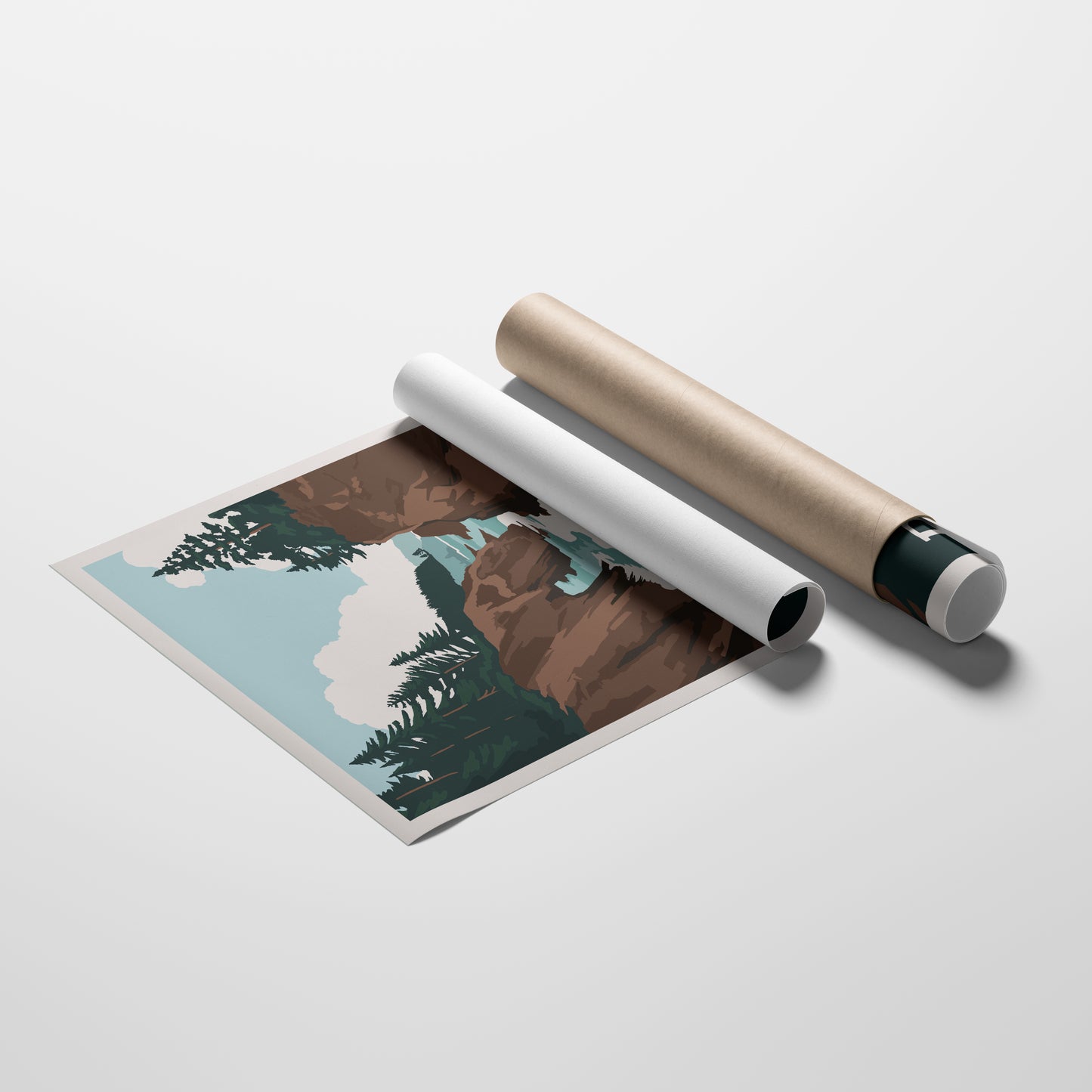 Brookings, Oregon Travel Poster