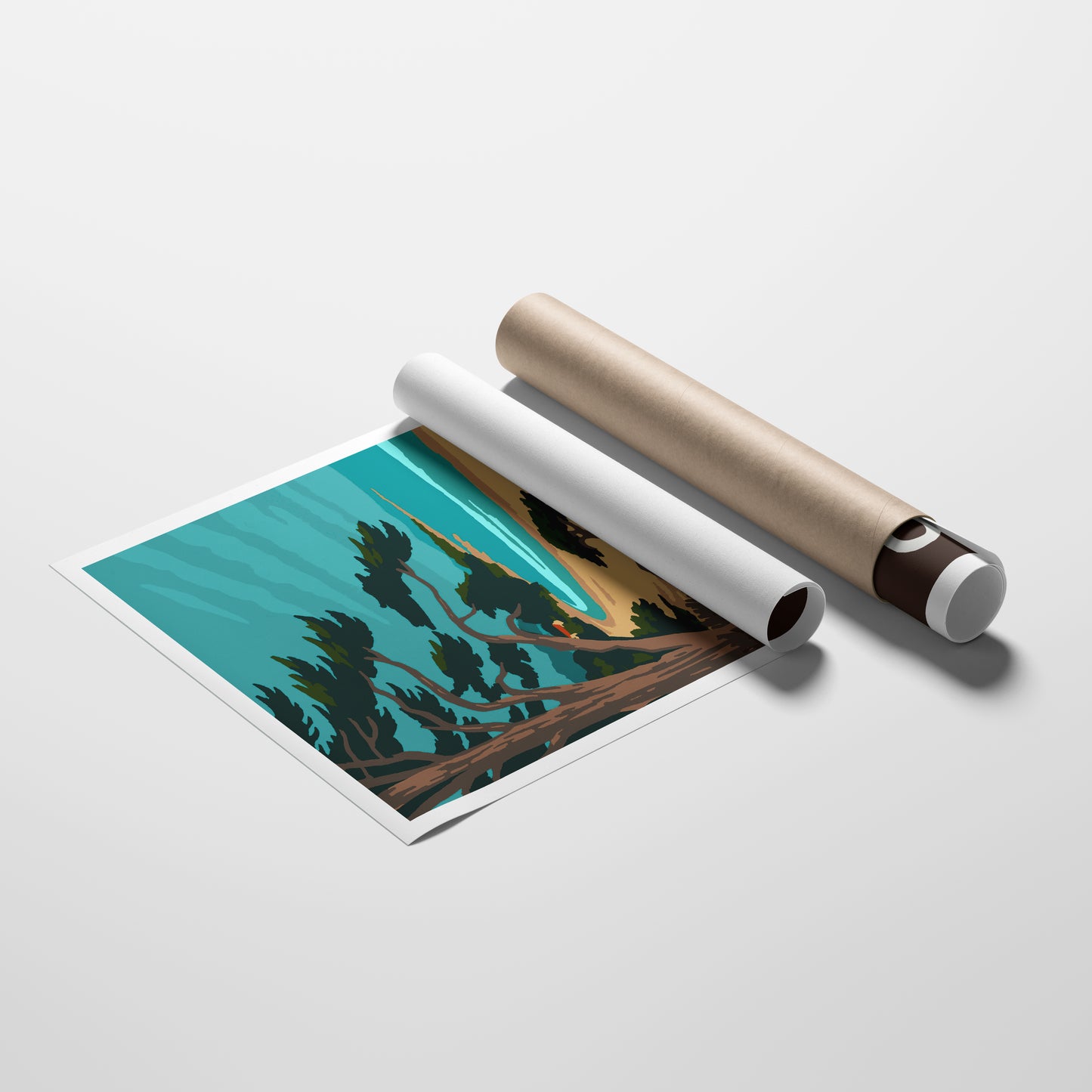 Carmel-by-the-Sea, California Travel Poster