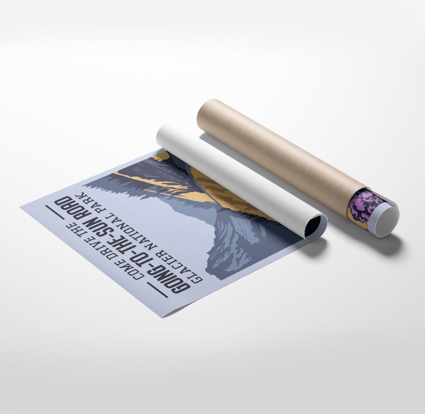 Going-to-the-Sun-Road Travel Poster
