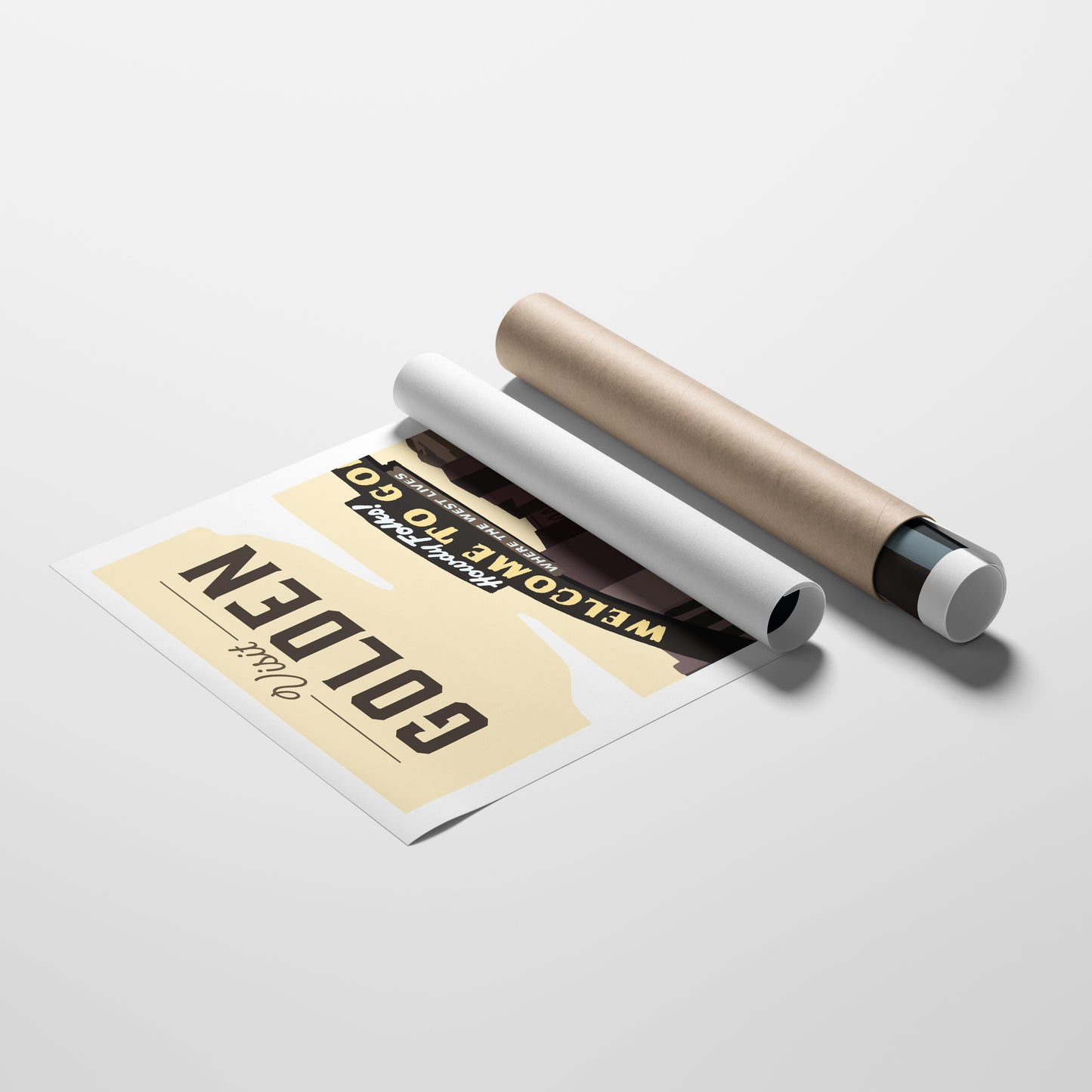 Golden, Colorado Travel Poster