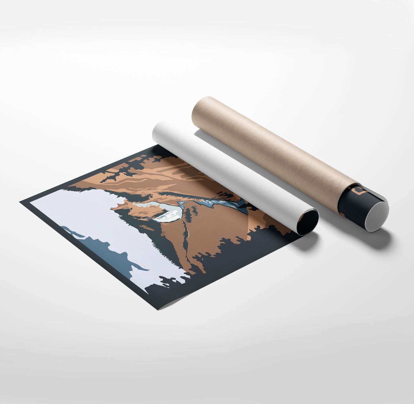 Grand Canyon of the Yellowstone Travel Poster