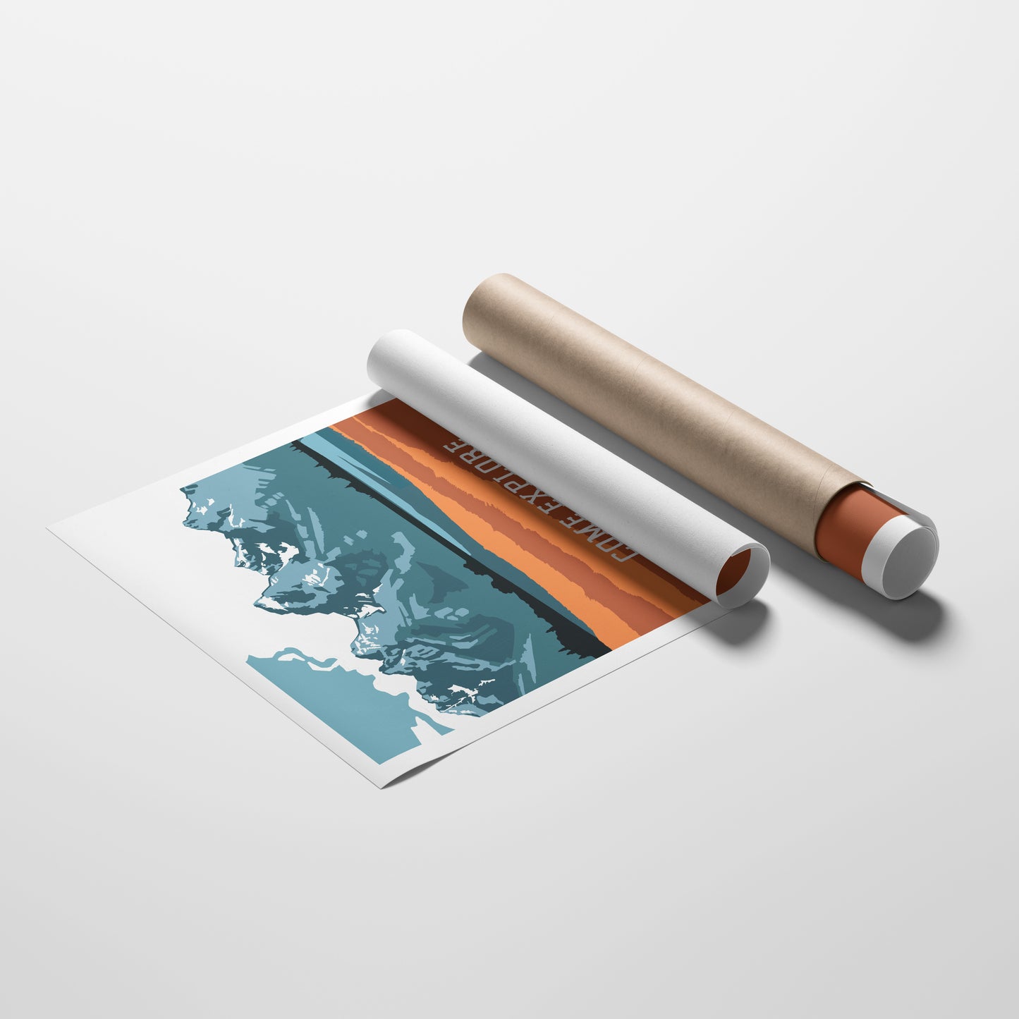 Grand Teton National Park Travel Poster