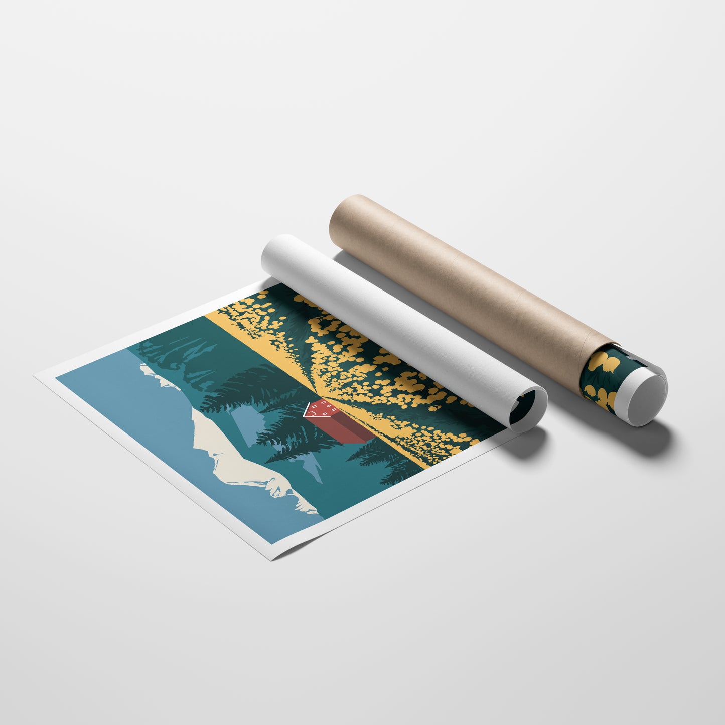 La Conner, Washington Travel Poster