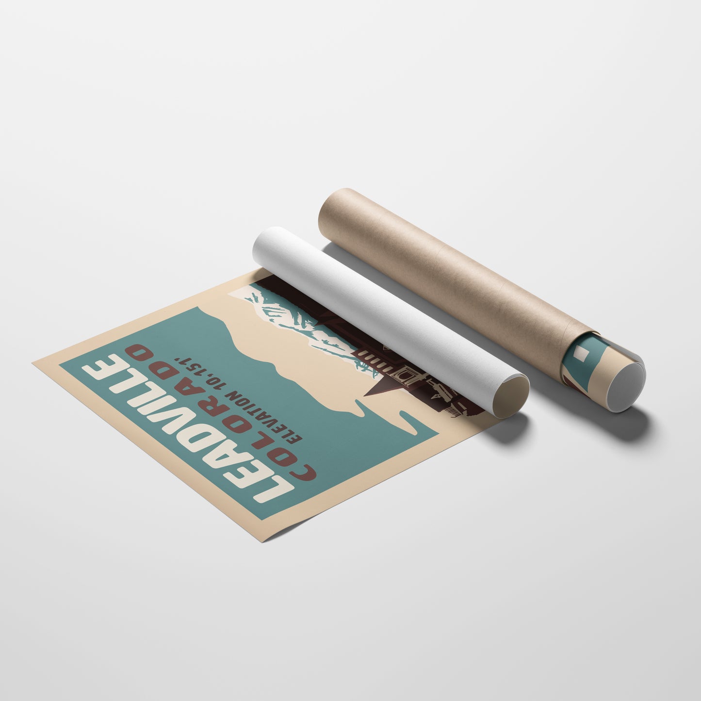 Leadville, Colorado Travel Poster