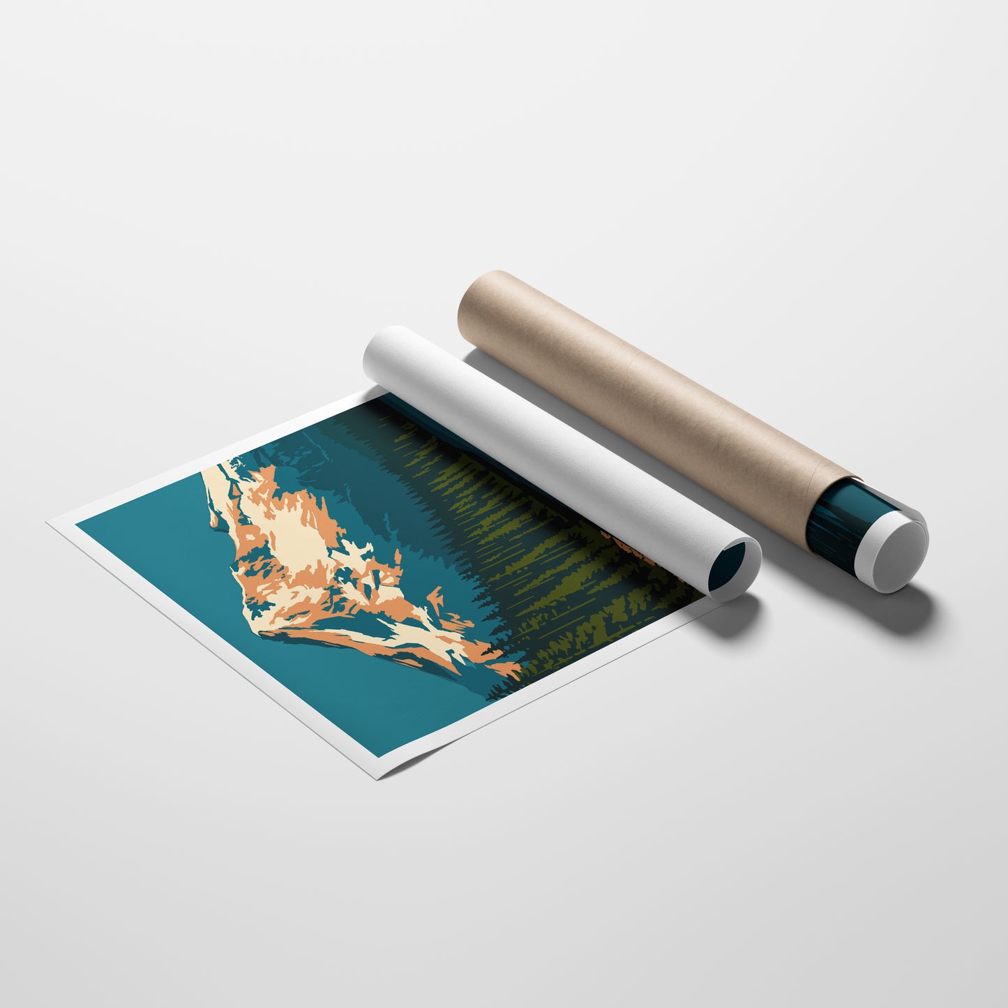 Mount Hood, Oregon Travel Poster