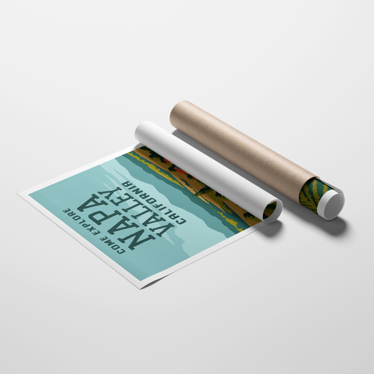 Napa Valley, California Travel Poster