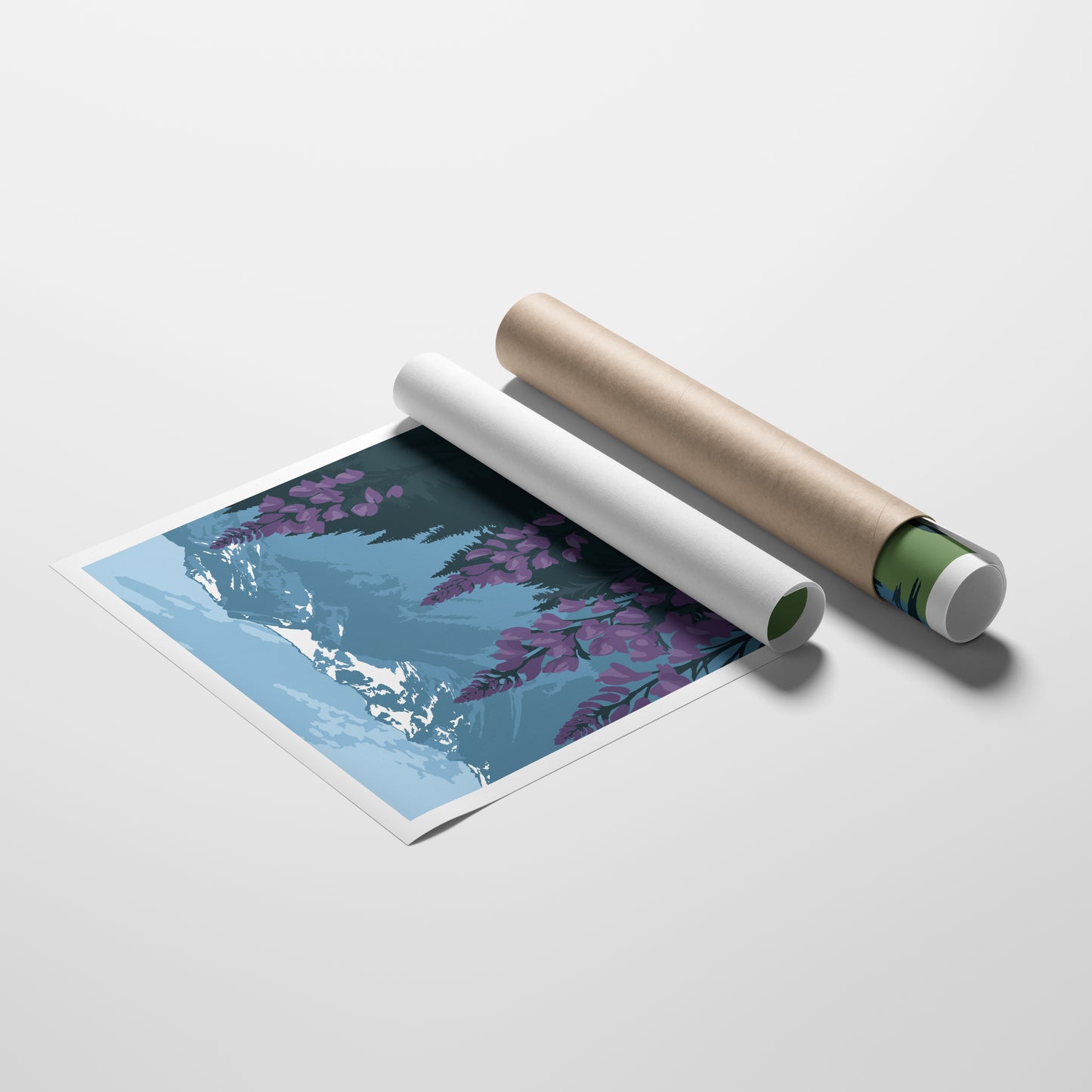 Olympic National Park Travel Poster