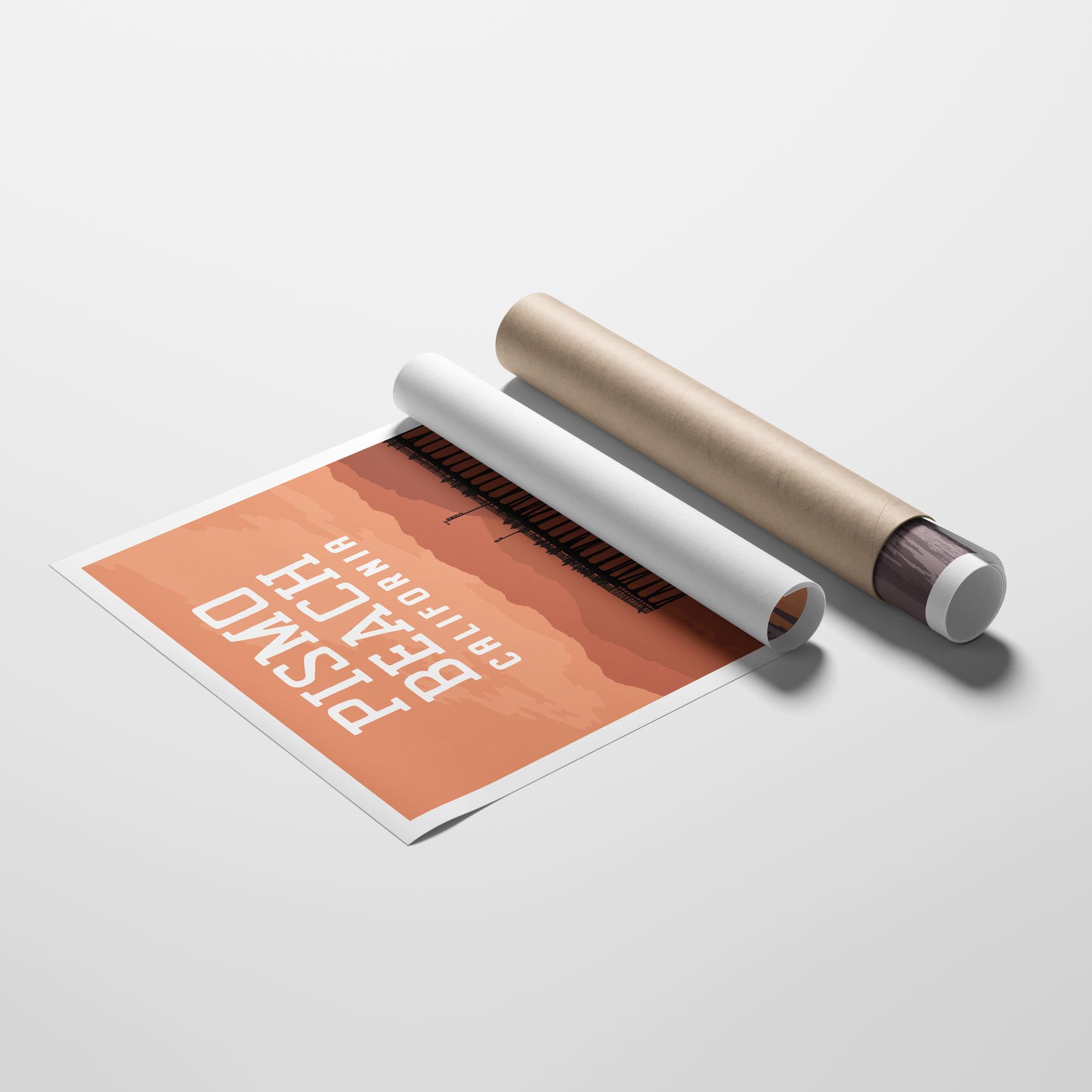 Pismo Beach, California Travel Poster