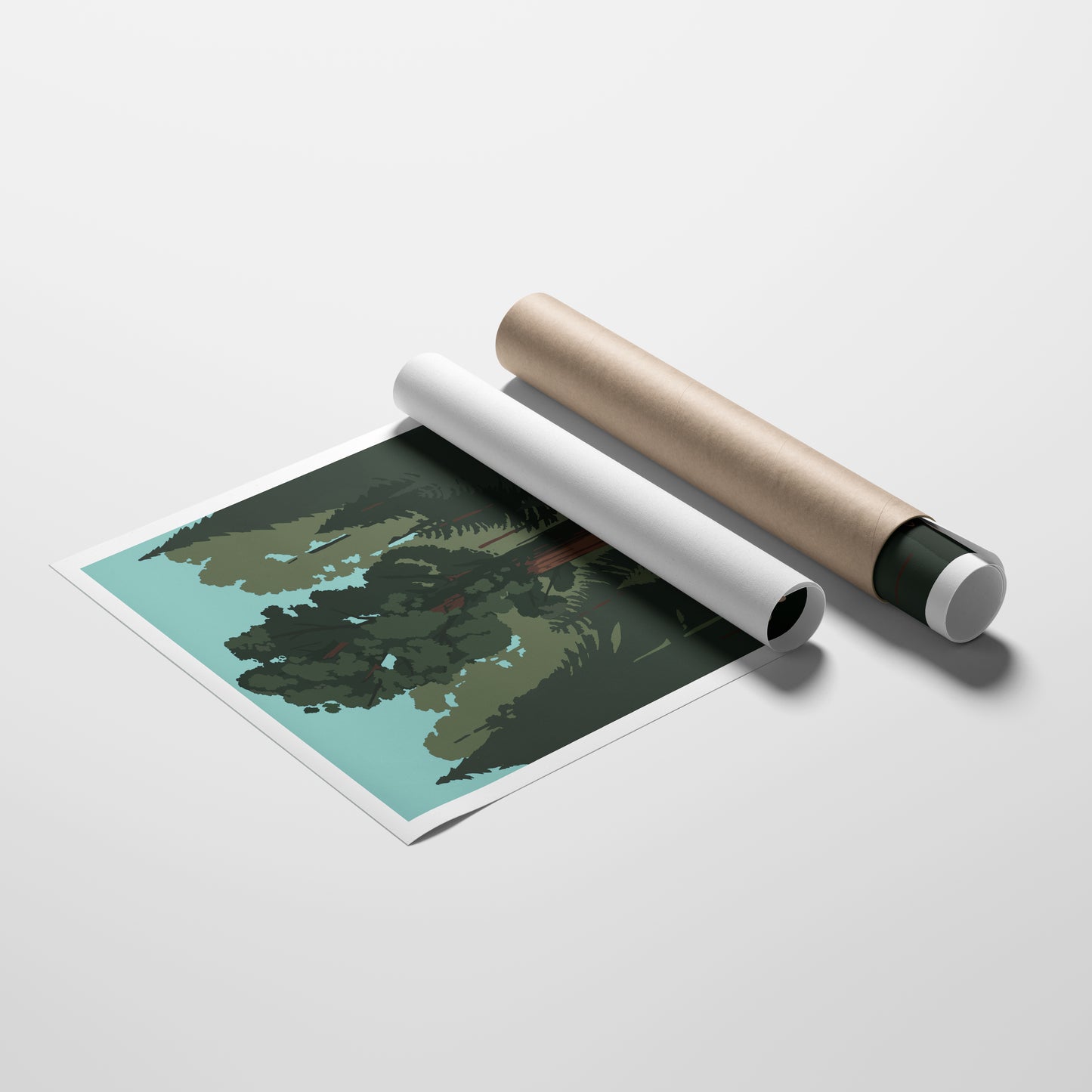 Sequoia National Park, California Travel Poster