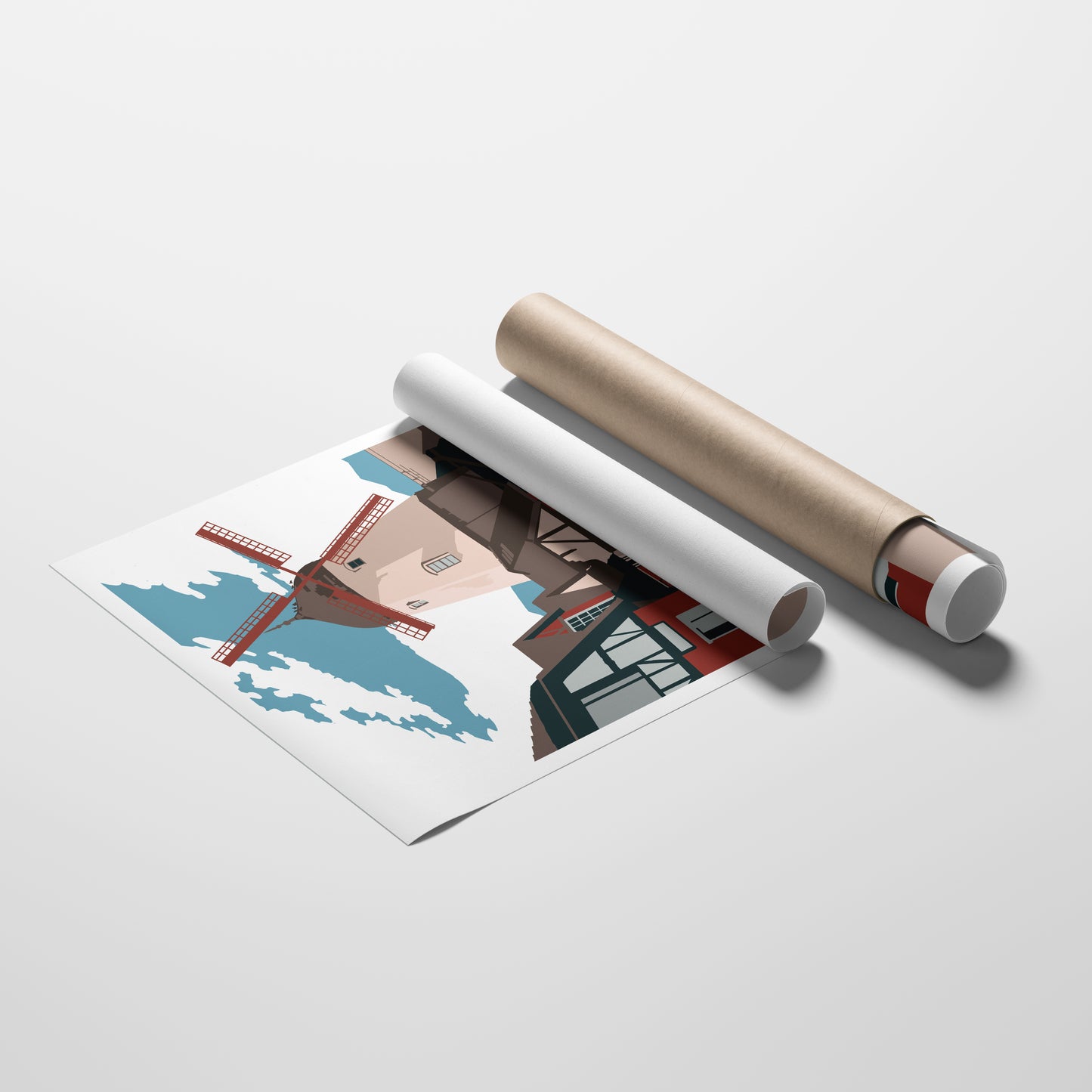 Solvang, California Travel Poster