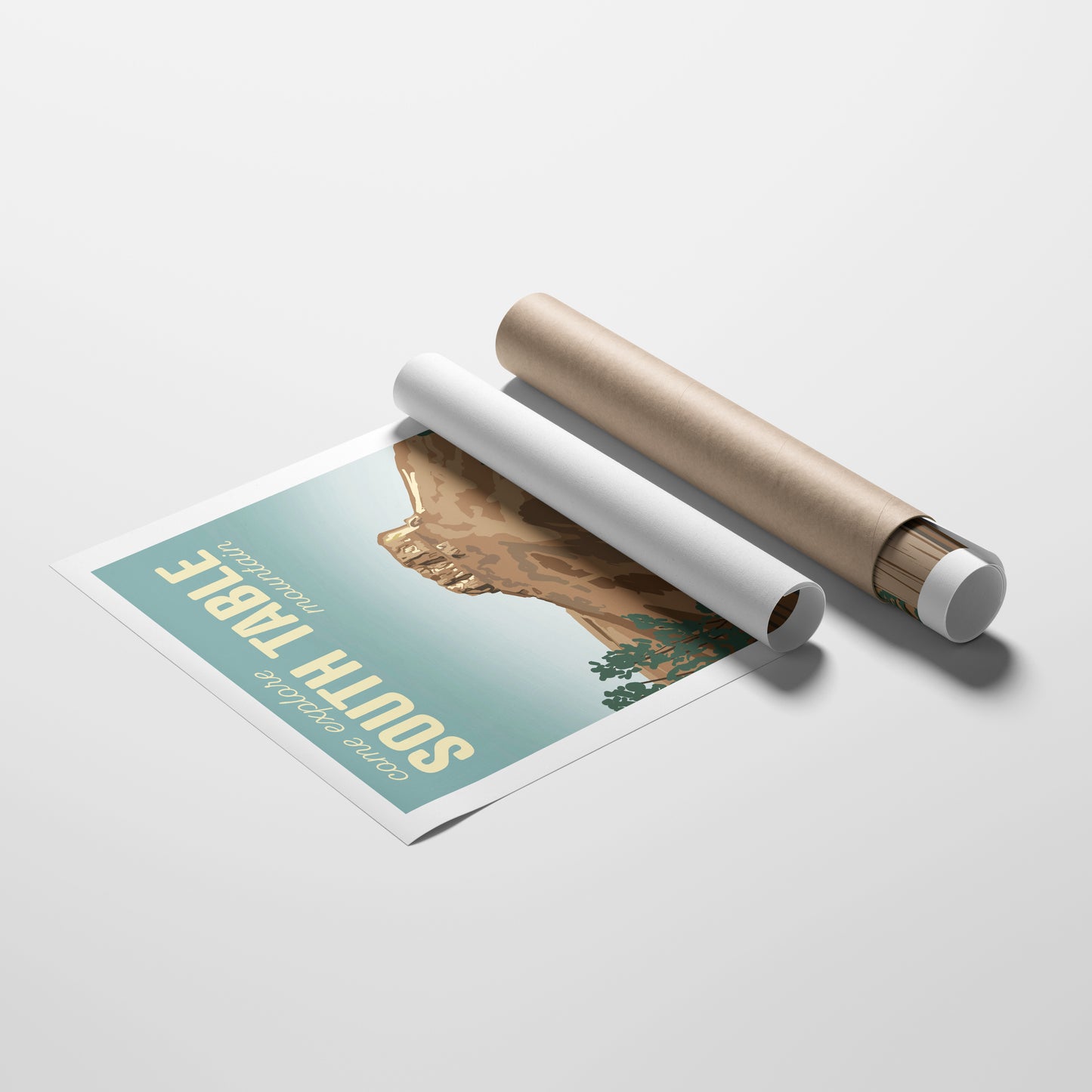 South Table Travel Poster