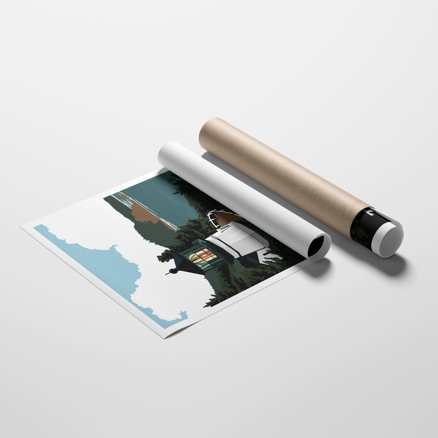 Tillamook, Oregon Travel Poster