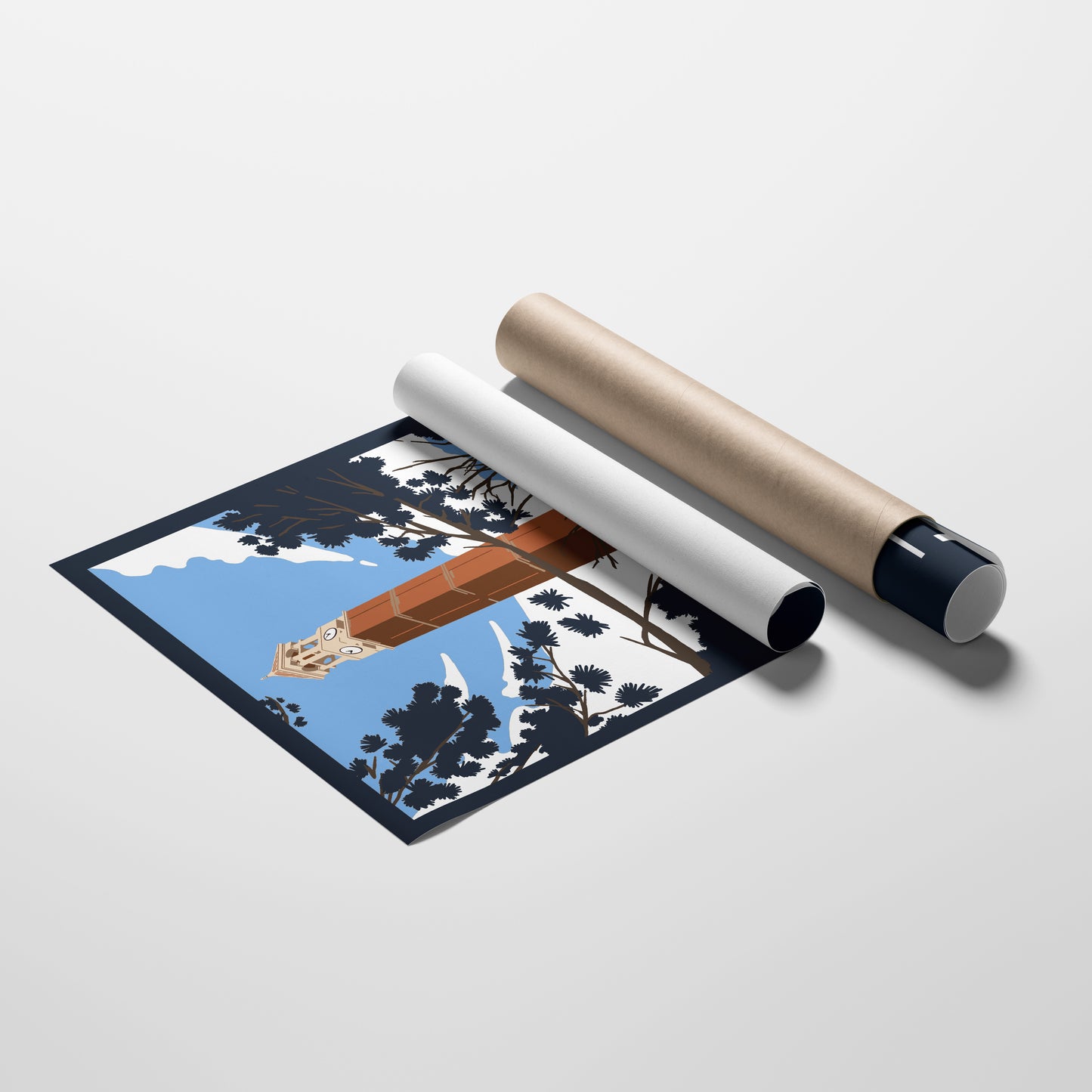 West Lafayette, Indiana Travel Poster