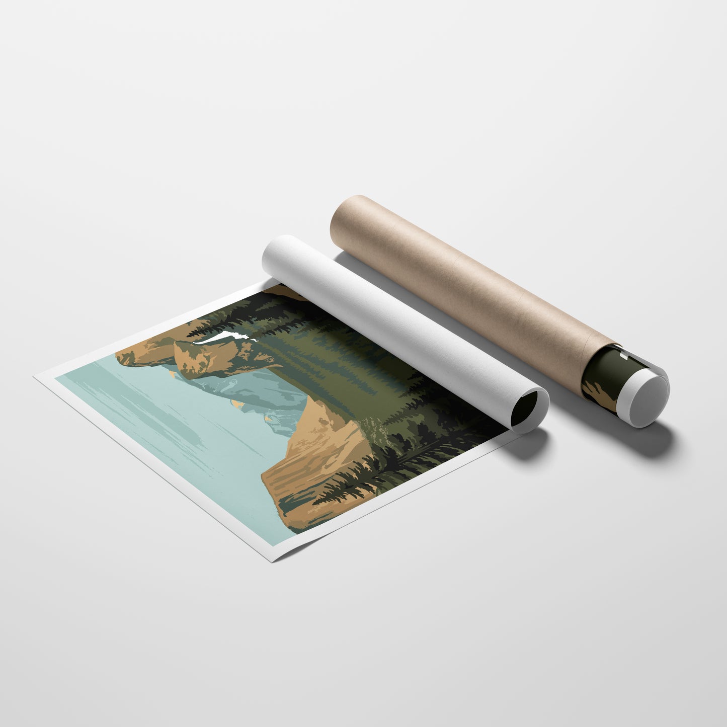 Yosemite National Park, California Travel Poster