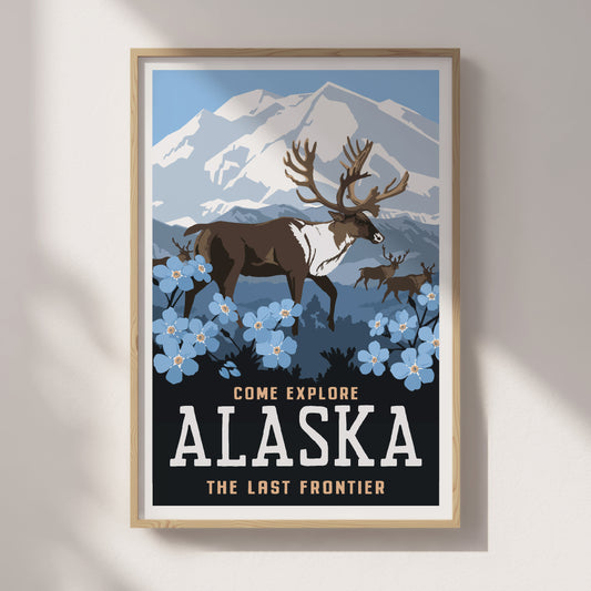 Alaska Travel Poster