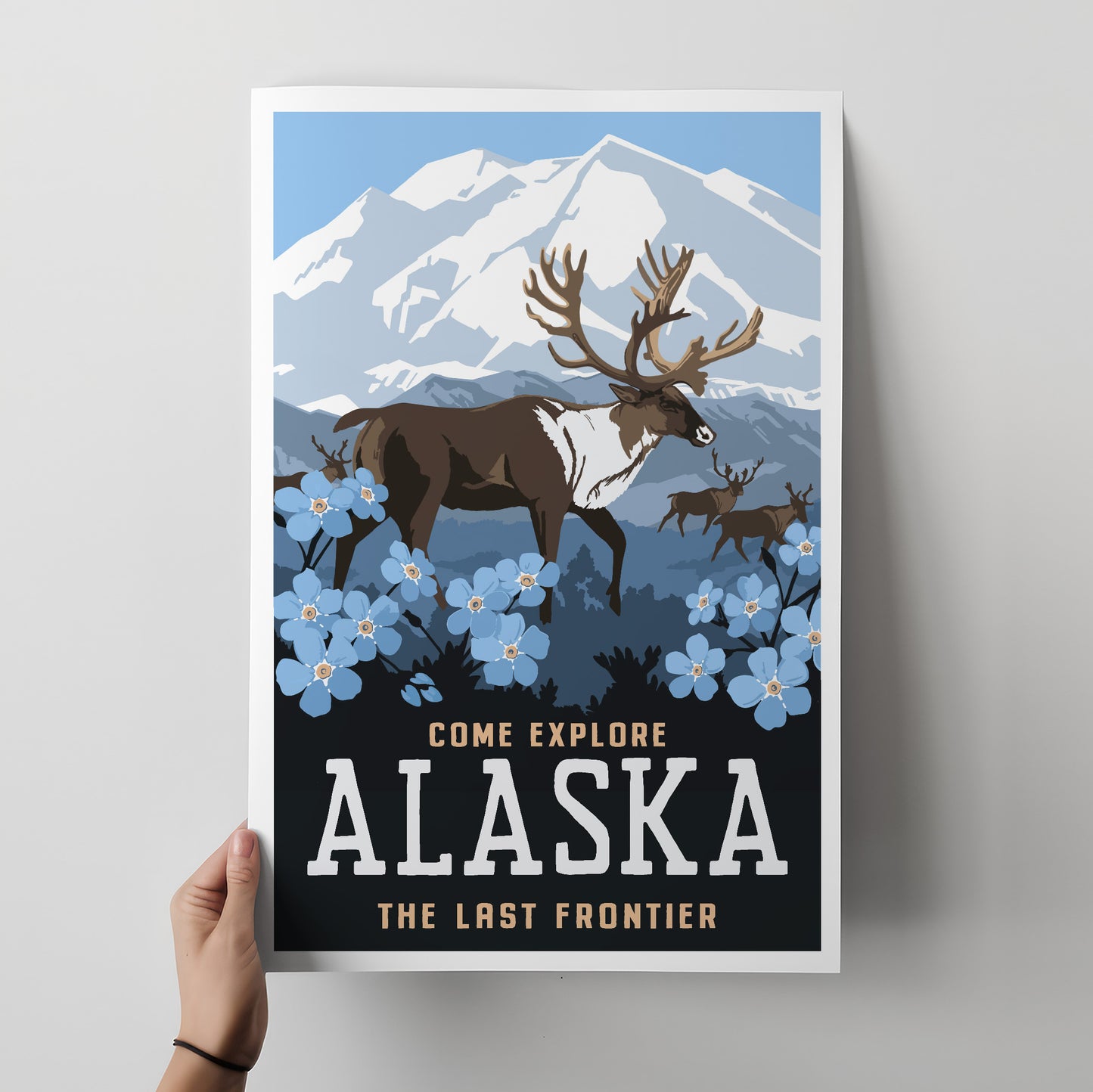 Alaska Travel Poster