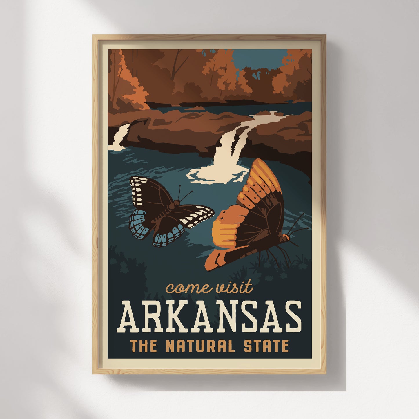 Arkansas Travel Poster