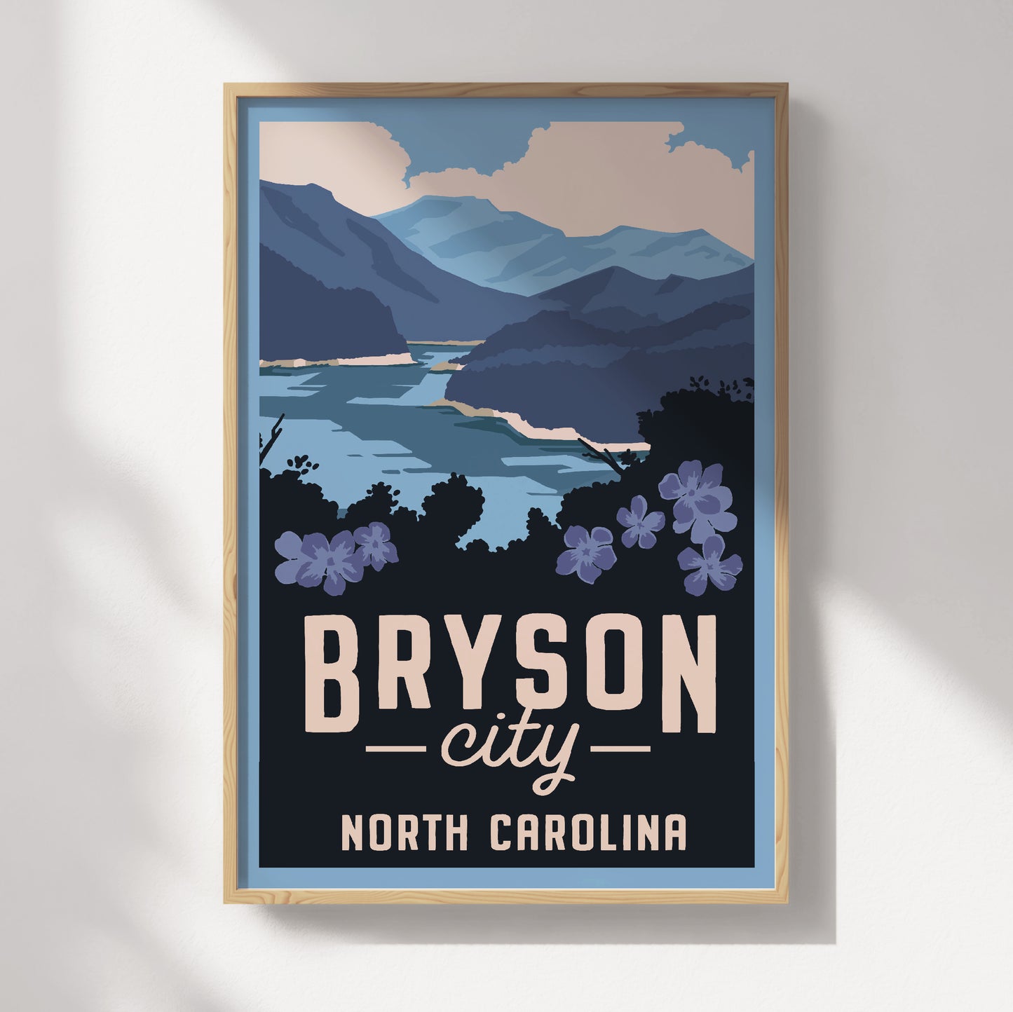 Bryson City, Tennessee Travel Poster