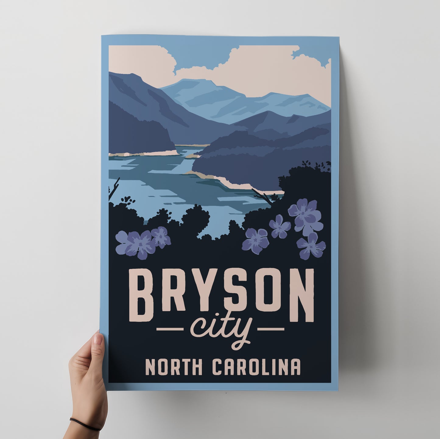 Bryson City, Tennessee Travel Poster