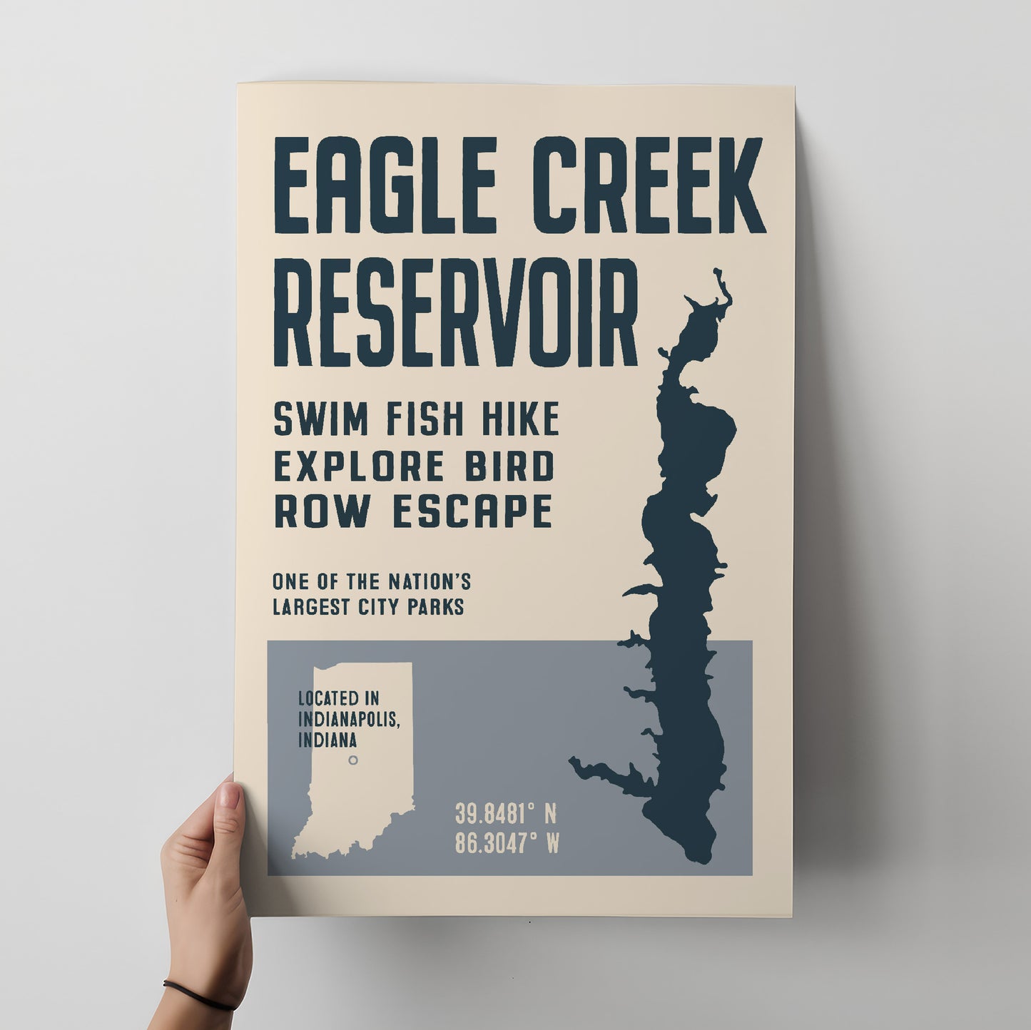 Eagle Creek Travel Poster