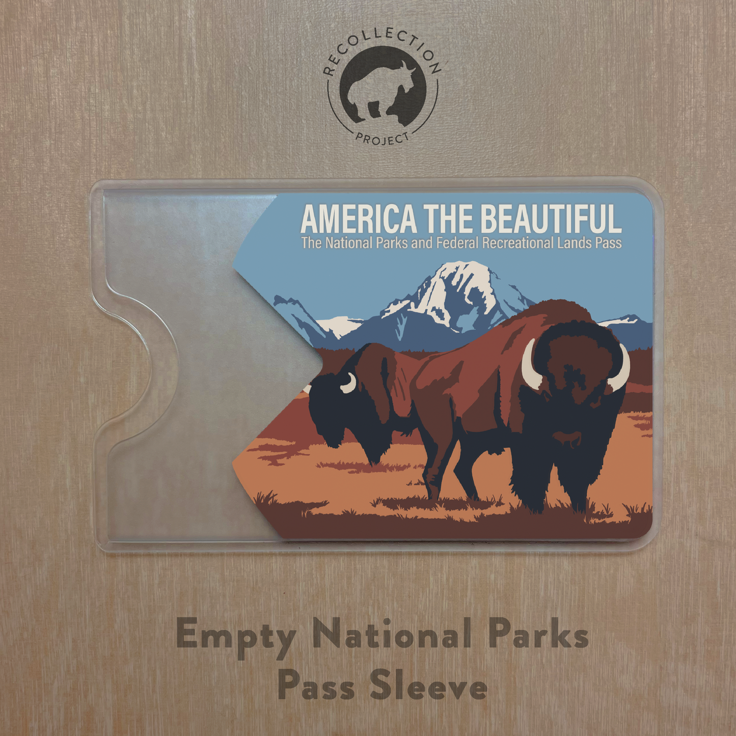 America the Beautiful National Parks Pass Sleeve