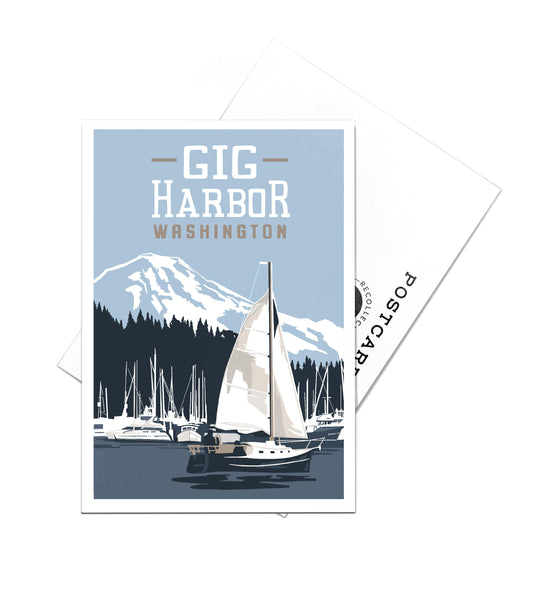 PC Gig Harbor, Washington Postcards - Set of 25 for Wholesale