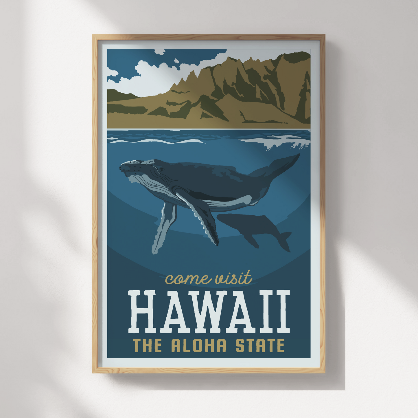 Hawaii Travel Poster