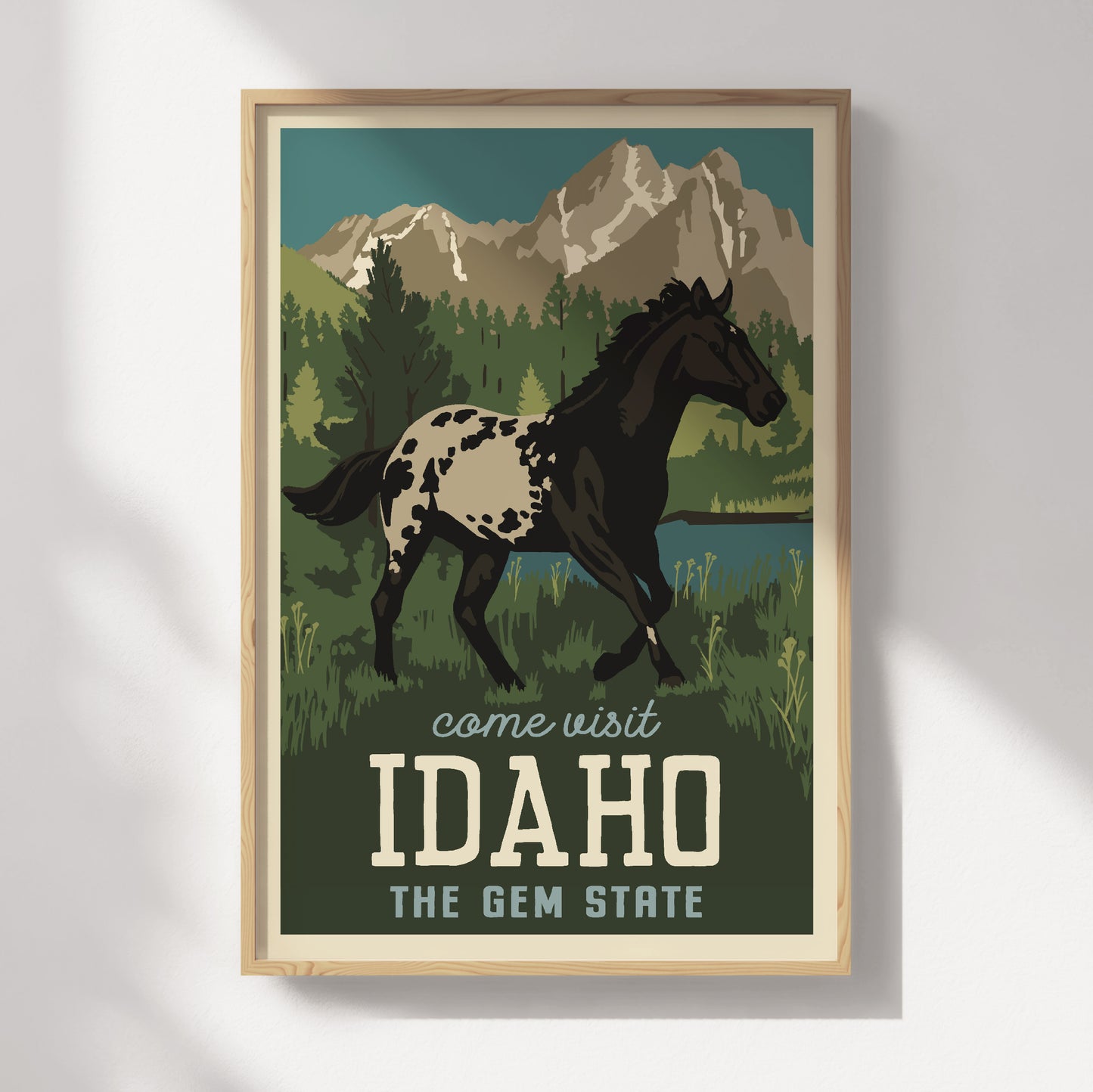 Idaho Travel Poster
