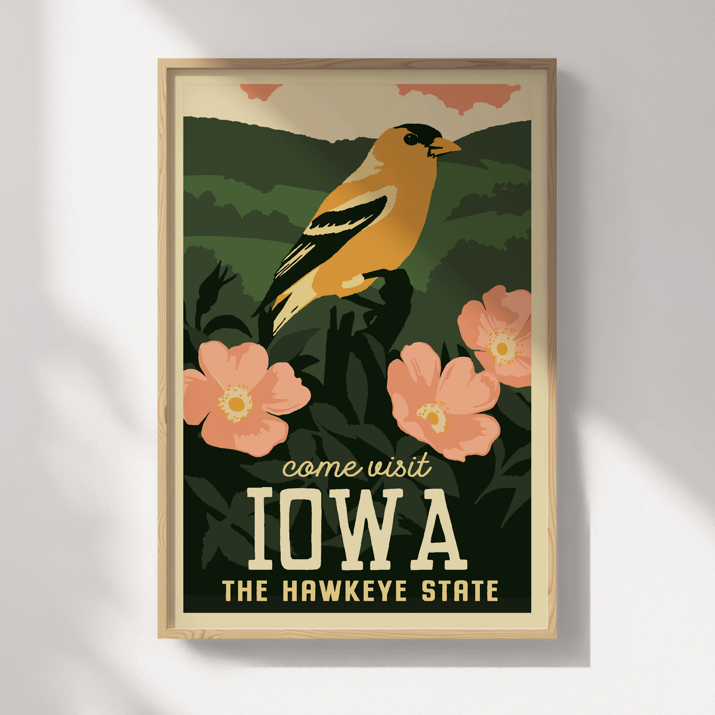 Iowa Travel Poster