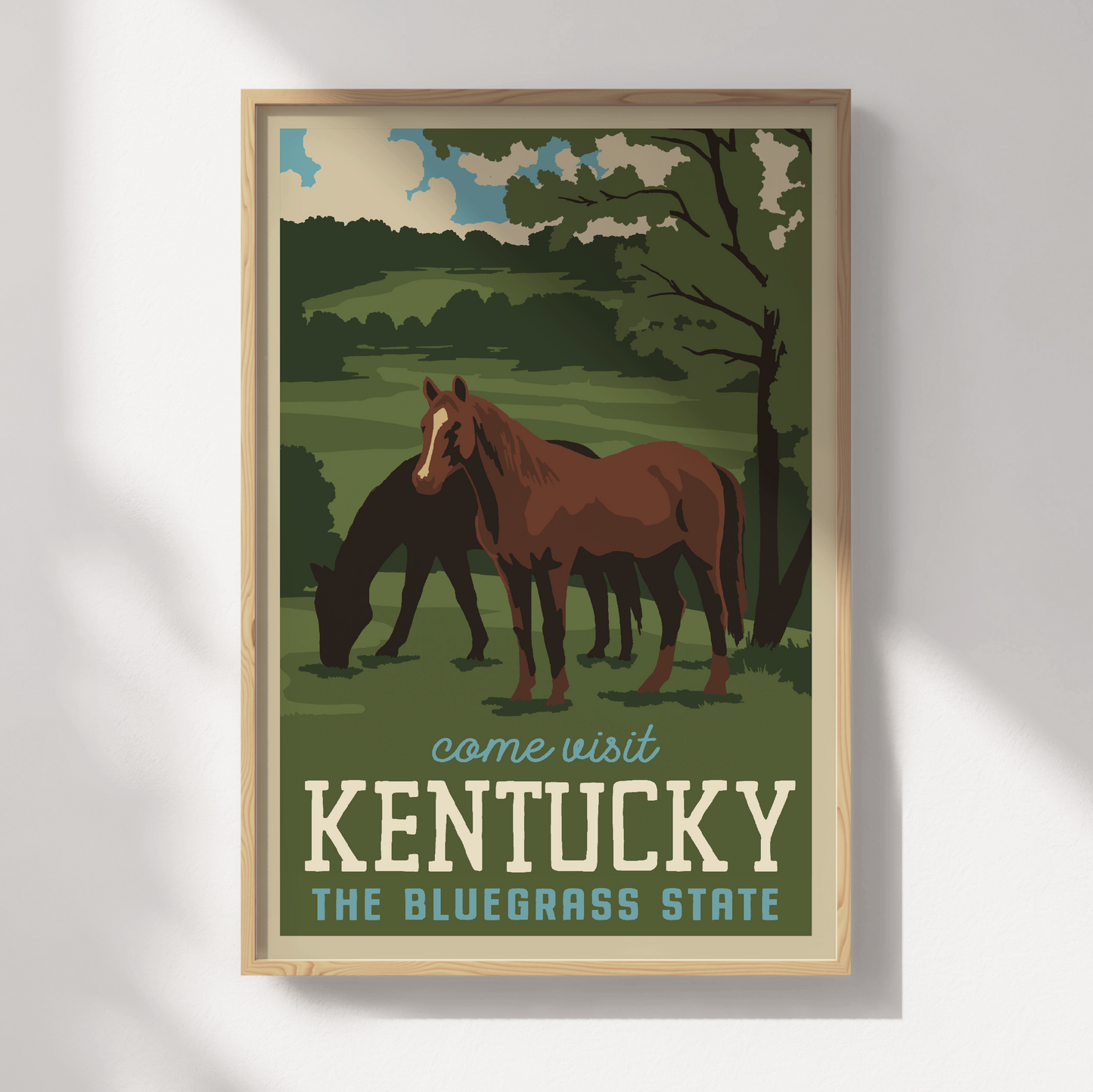 Kentucky Travel Poster