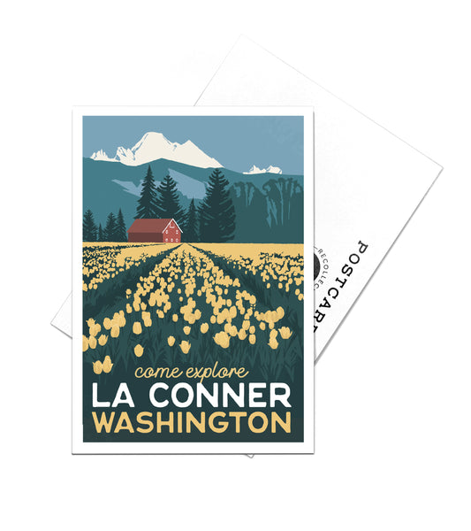 PC La Conner, Washington Postcards - Set of 25 for Wholesale