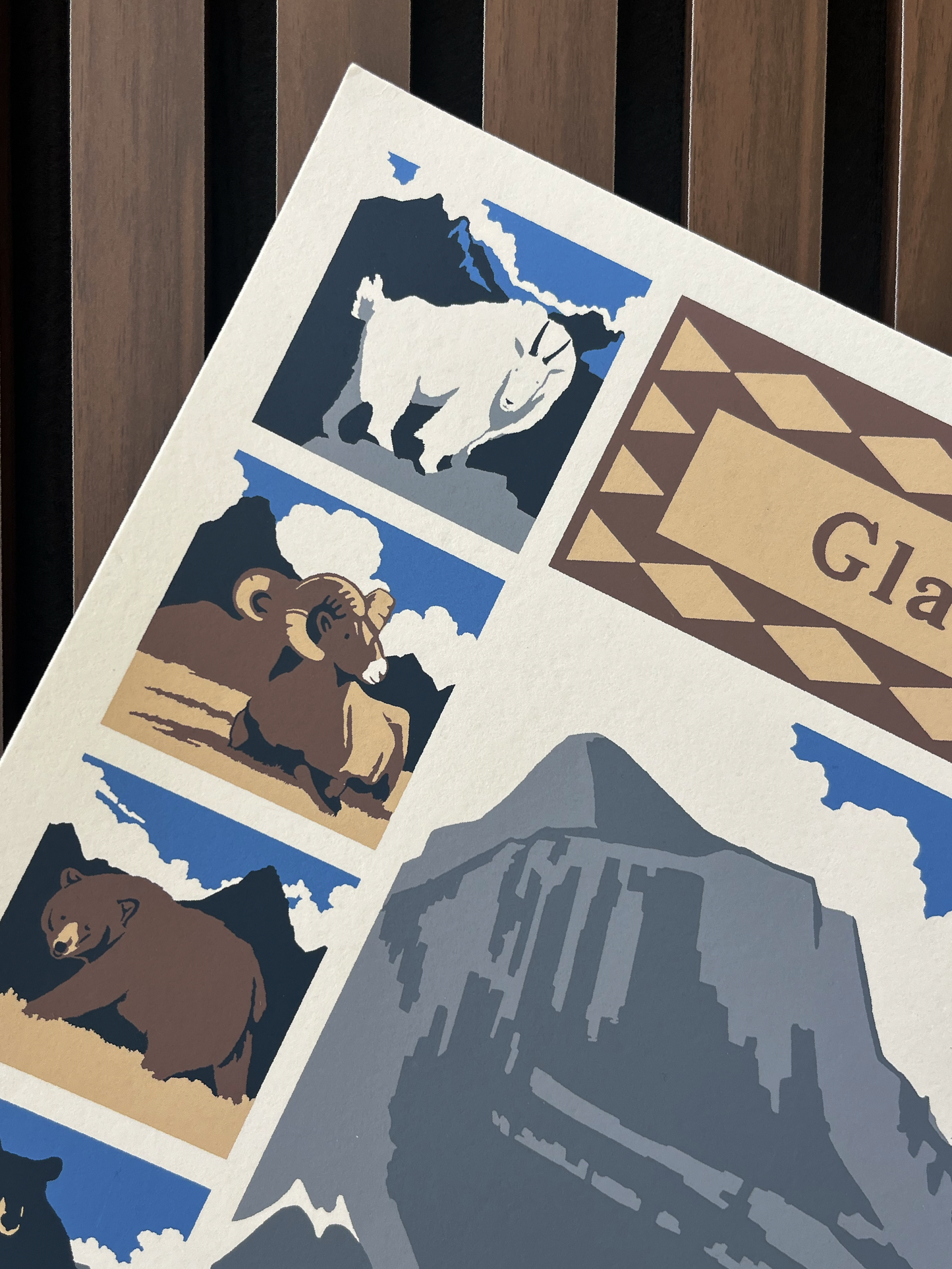 Glacier National Park Limited-Edition Screen Print