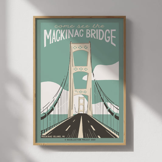Mackinac Island Travel Poster