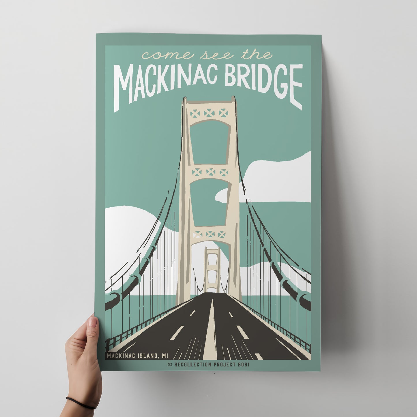 Mackinac Island Travel Poster