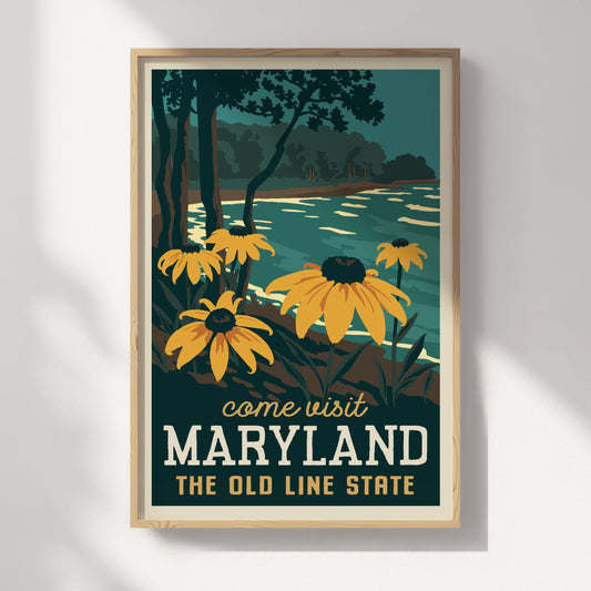 Maryland Travel Poster