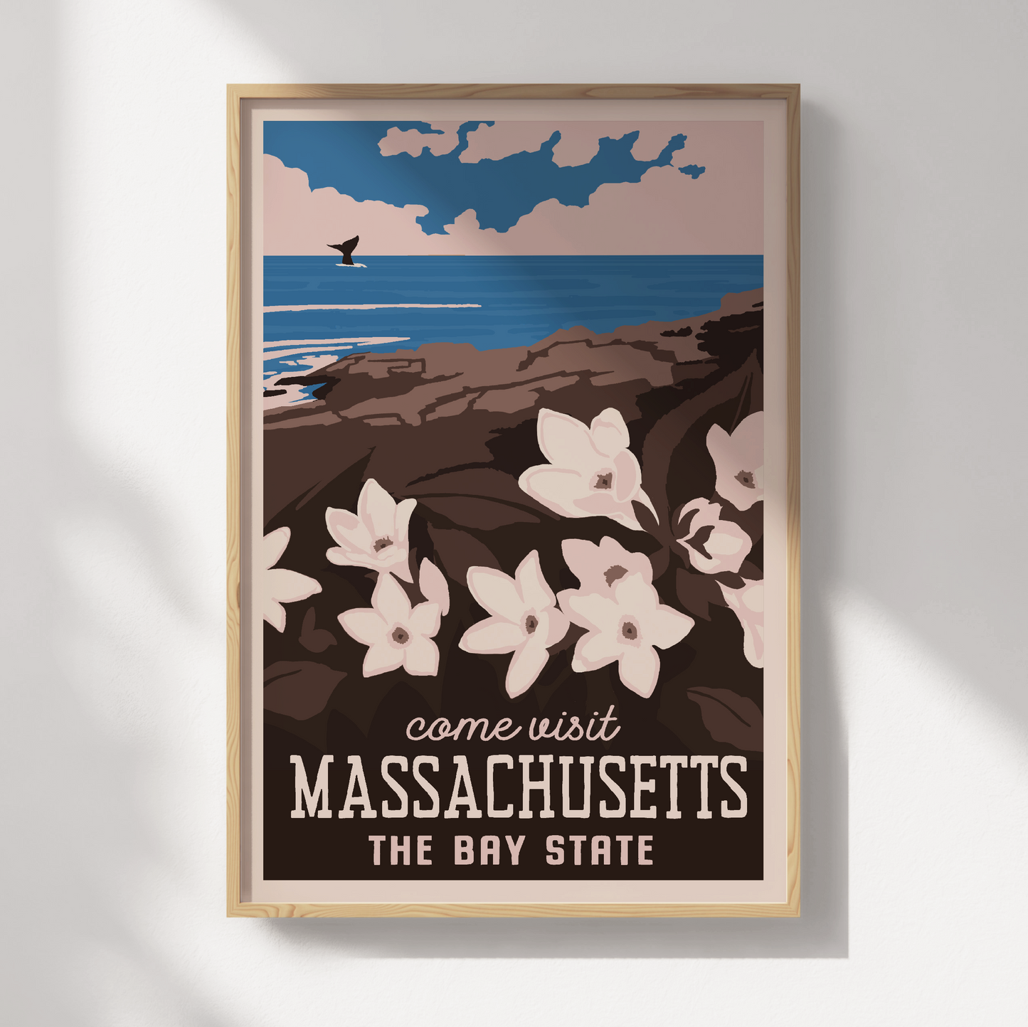 Massachusetts Travel Poster