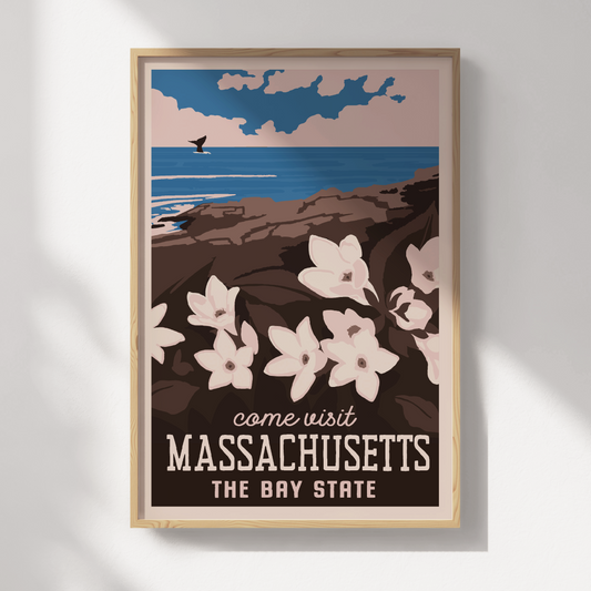 Massachusetts Travel Poster
