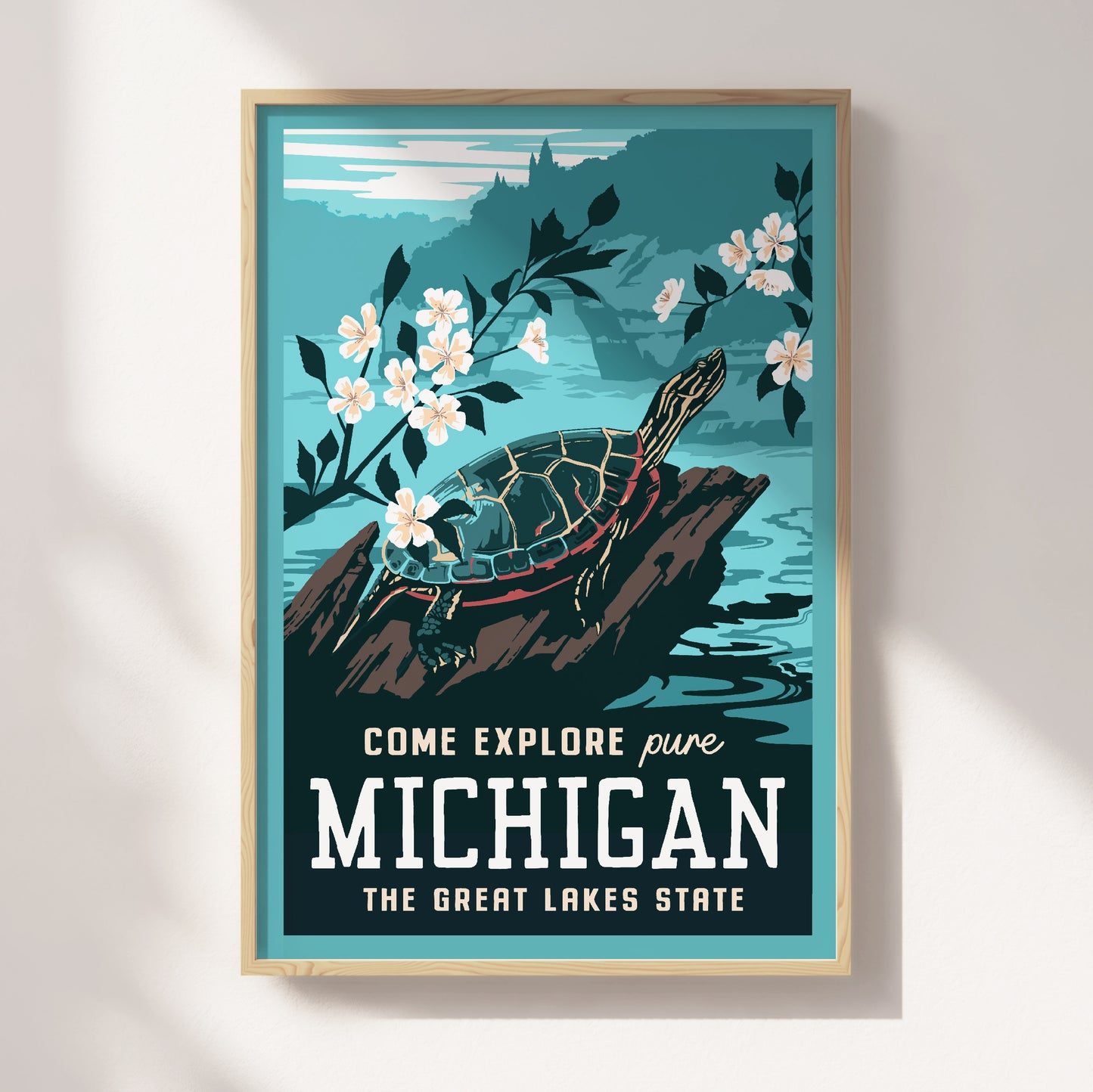 Michigan Travel Poster