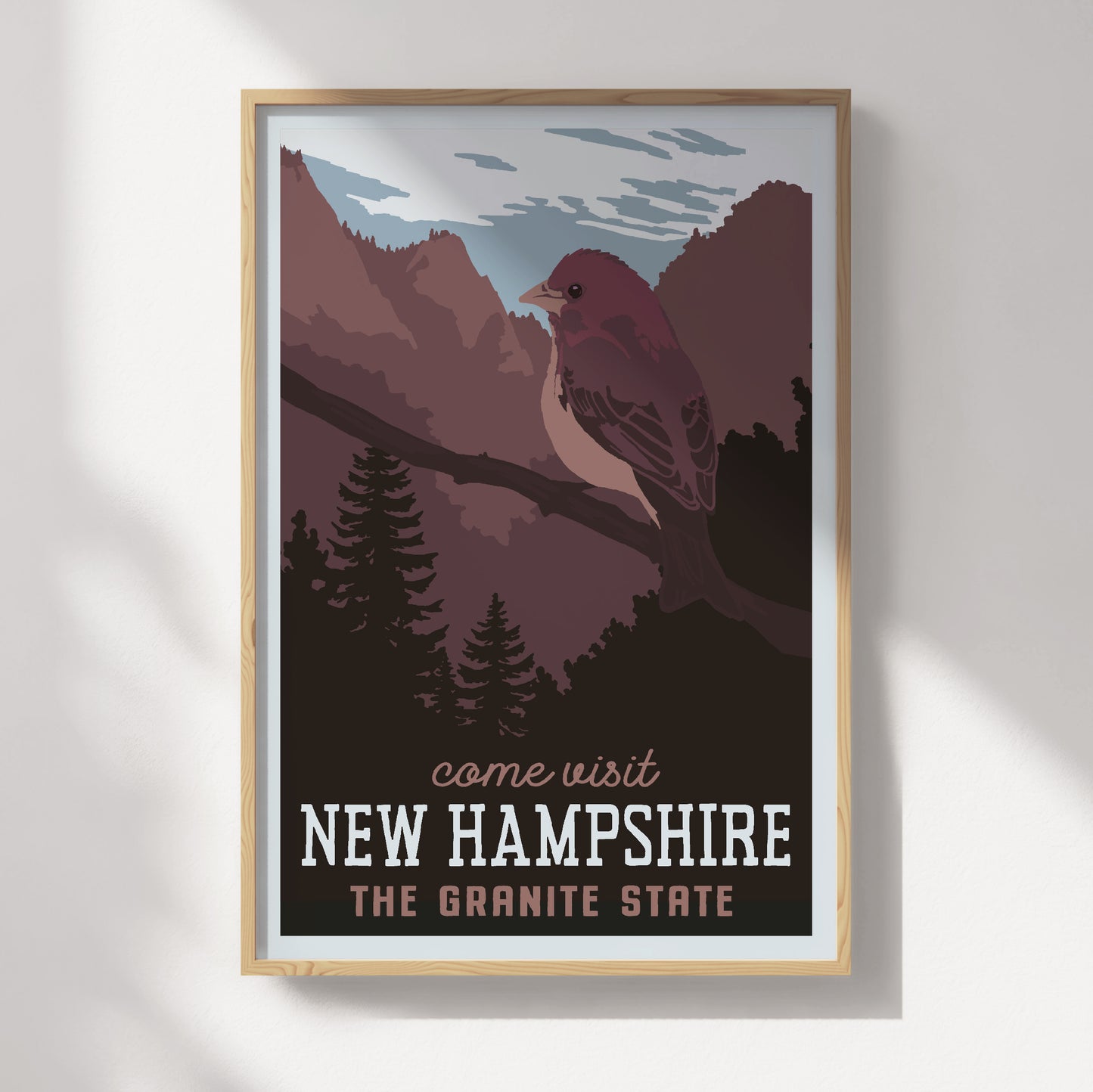 New Hampshire Travel Poster