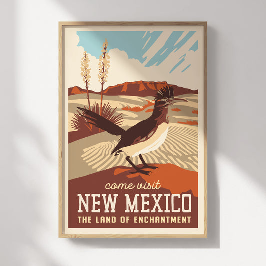 New Mexico Travel Poster