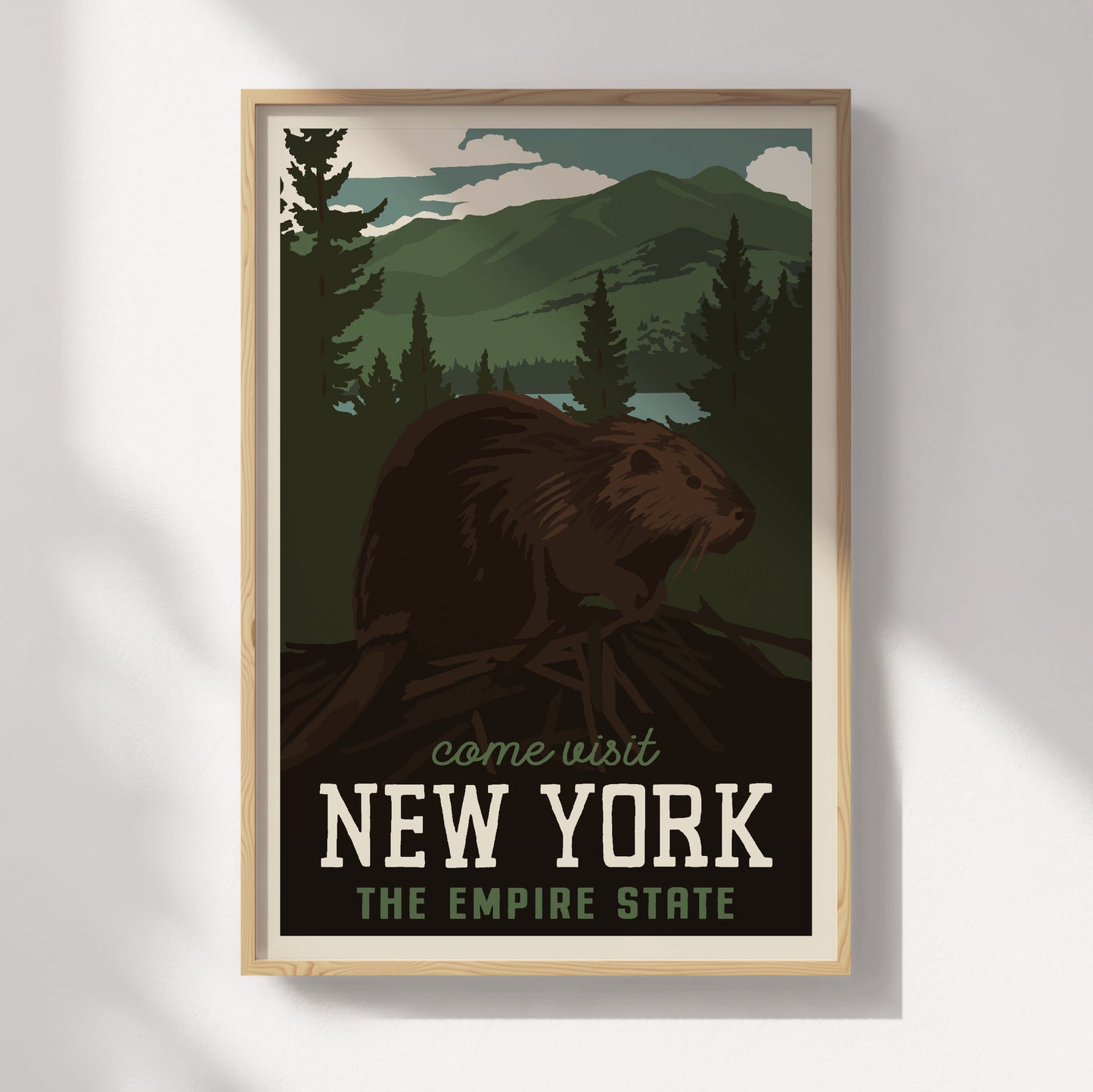 New York Travel Poster