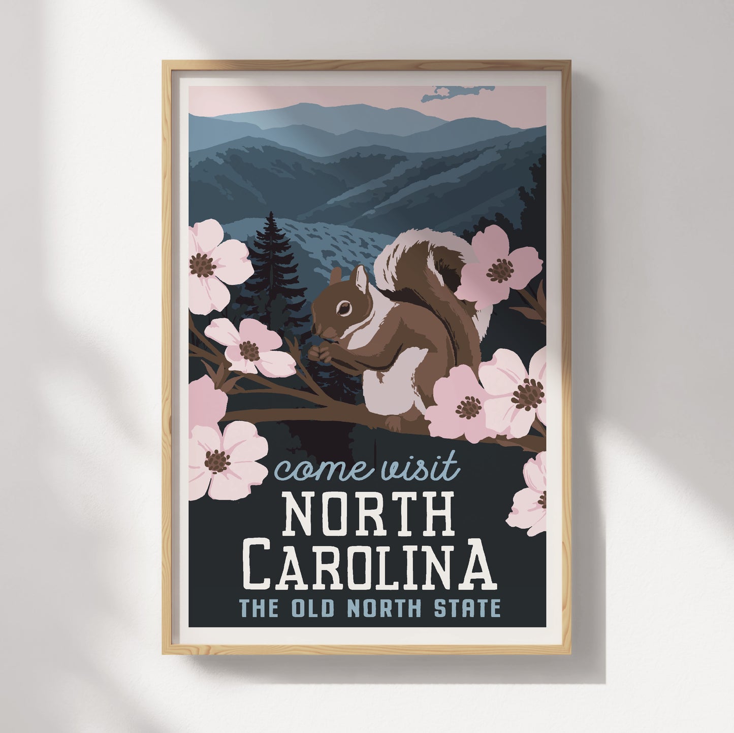 North Carolina Travel Poster