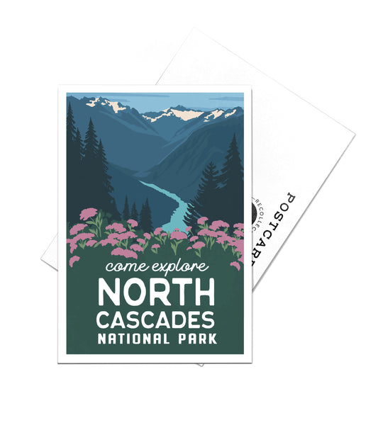 PC North Cascades National Park, Washington Postcards - Set of 25 for Wholesale