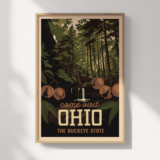 Ohio Travel Poster